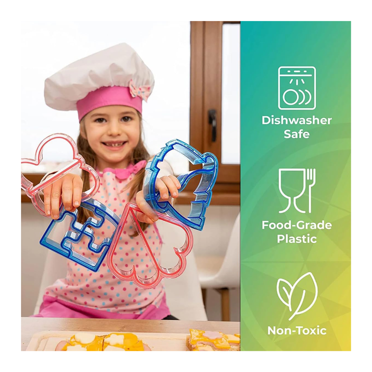 Miniatura 4 de Kit cortador lonchera 45 pzas pd-71